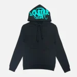 Black-Teal-Central-Cee-Synaworld-Hoodie