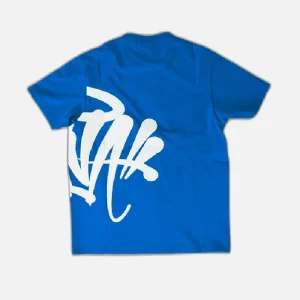 Synaworld-‘Syna-Logo-T-Shirt-Blue